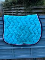 Fouganza zadeldekje turquoise – veelzijdigheid – Full, Dieren en Toebehoren, Paarden en Pony's | Dekens en Dekjes, Ophalen of Verzenden