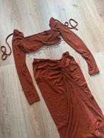 Glitter outfit, Bruin, Nieuw, Ophalen of Verzenden, Maat 36 (S)