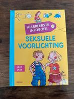 Alleereerste Infoboek Seksuele Voorlichting 4-6 jaar, Boeken, Non-fictie, Jongen of Meisje, Ophalen of Verzenden, Zo goed als nieuw