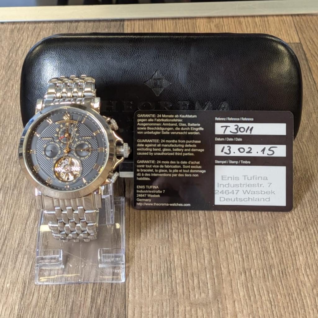 Theorema T3011 Macau Automaat HerenHorloge Incl hardcase, Garmin, Zo goed als nieuw, Support@garmin.com, Mühlentalstrasse 2
8200 Schaffhausen
Switzerland