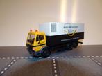 481 herpa mercedes sk leonhard weiss spulbohrtechnik 1:87, Ophalen of Verzenden, Zo goed als nieuw, Bus of Vrachtwagen, Herpa