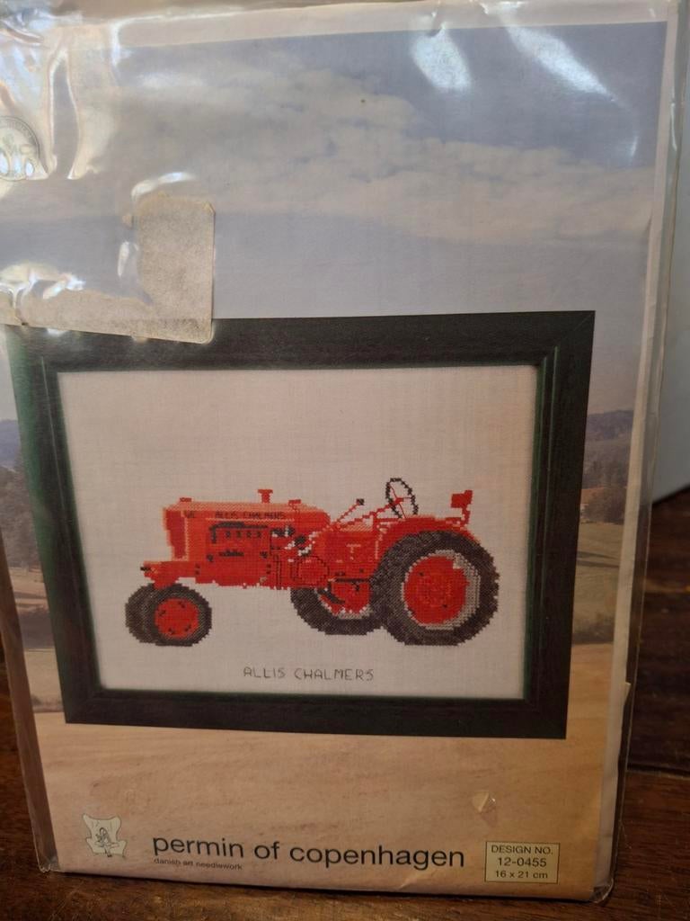Traktor - alles chalmers, Hobby en Vrije tijd, Ophalen of Verzenden, Nieuw, Borduurpakket