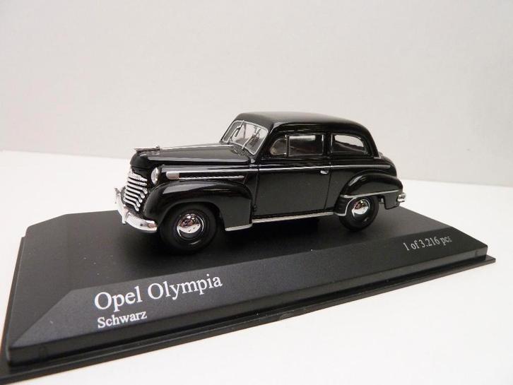 Opel Olympia''' Minichamps '', Hobby en Vrije tijd, Modelauto's | 1:43, Zo goed als nieuw, Auto, MiniChamps, Ophalen of Verzenden