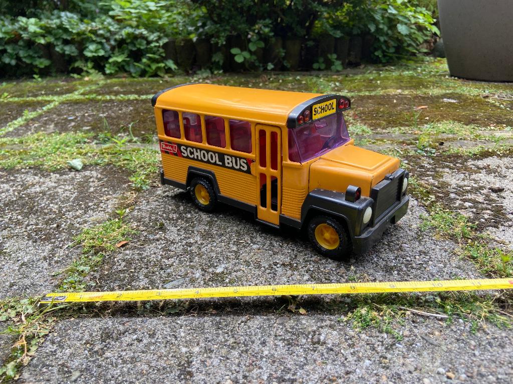 Buddy L School Bus, Hobby en Vrije tijd, Modelauto's | Overige schalen, Ophalen of Verzenden, Gebruikt, Bus of Vrachtwagen