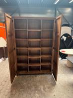 Kast mangohout 140x40x210, Ophalen, Met deur(en), 100 tot 150 cm, 200 cm of meer