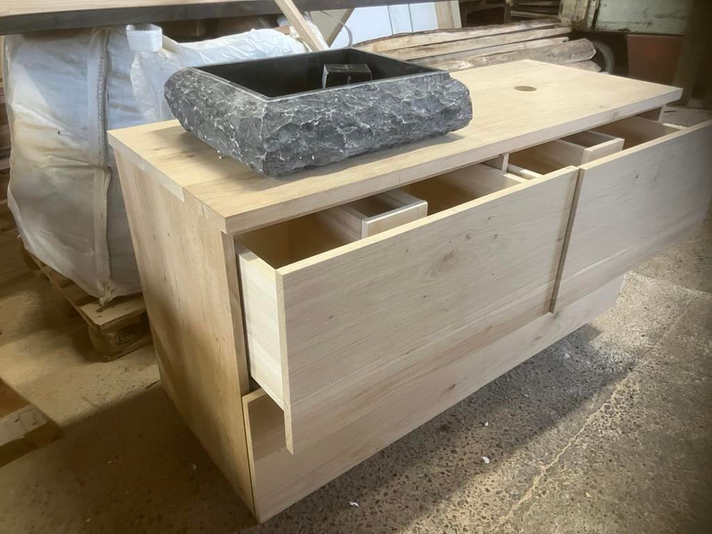 Badmeubels wastafel planken zwevende planken, Huis en Inrichting, Badkamer | Badkamermeubels, Ophalen, Overige typen, Zo goed als nieuw