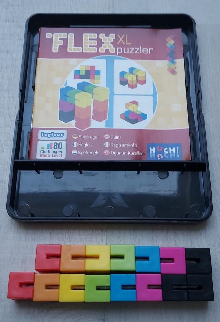 Flex XL Puzzler - Logicus - 80 uitdagingen, Kinderen en Baby's, Speelgoed | Educatief en Creatief, Ophalen of Verzenden, Zo goed als nieuw