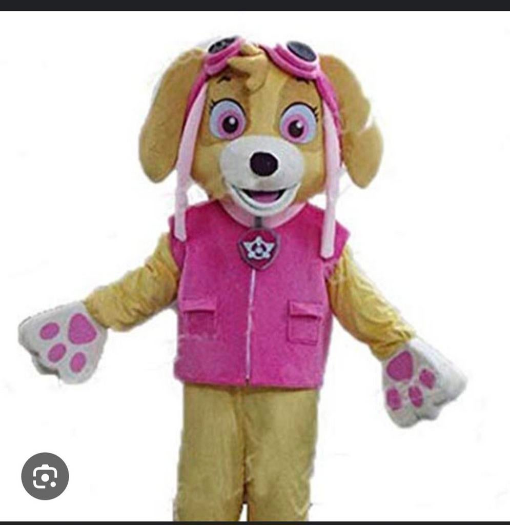 Pawpatrol sky mascotte te huur, Ophalen of Verzenden, Zo goed als nieuw, Overige