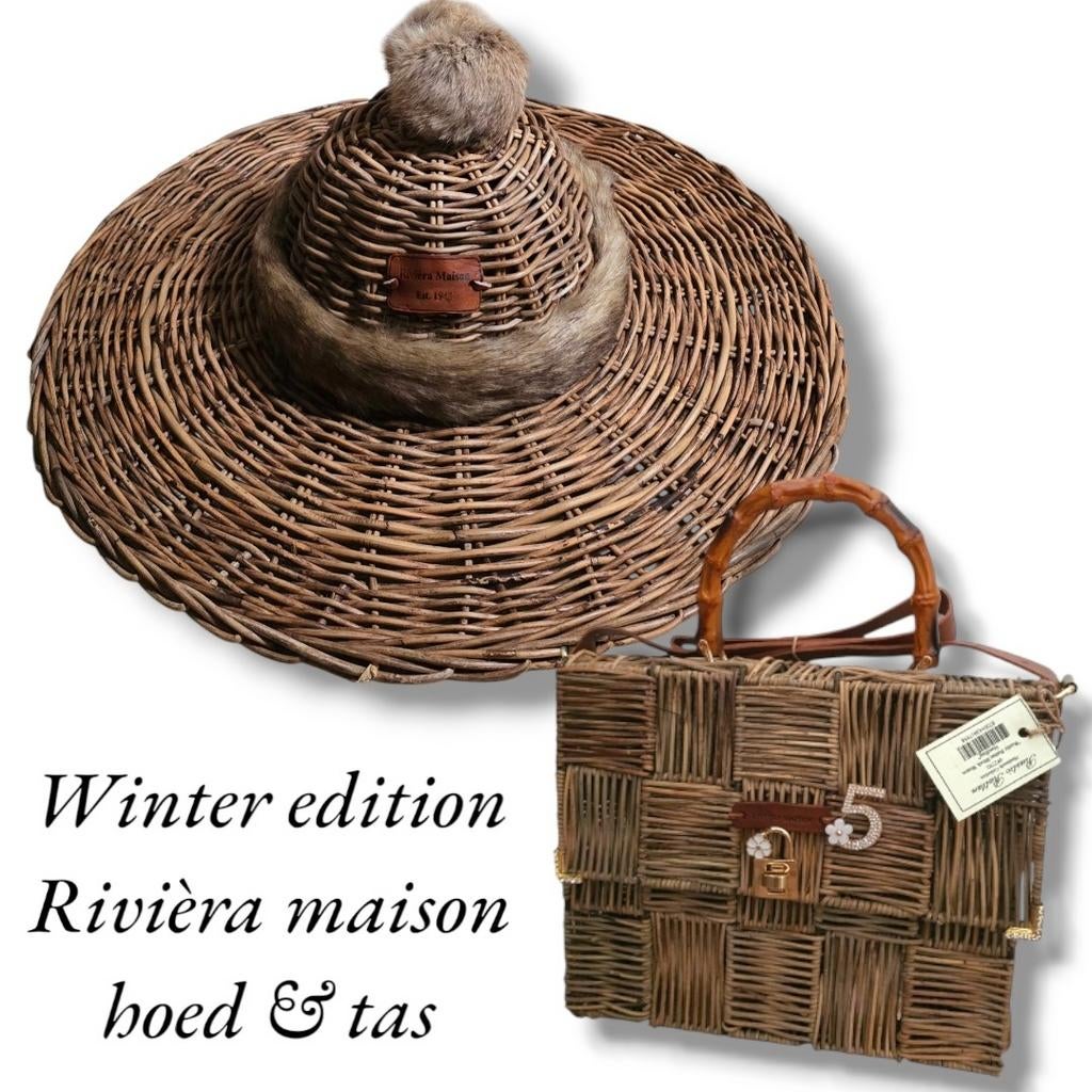 UNIEUK Rivièra maison ** RR HOED & RR TAS **, Ophalen of Verzenden, Nieuw