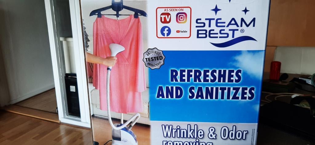 Steam Best kledingstomer, Ophalen of Verzenden, Nieuw, Kledingstomer