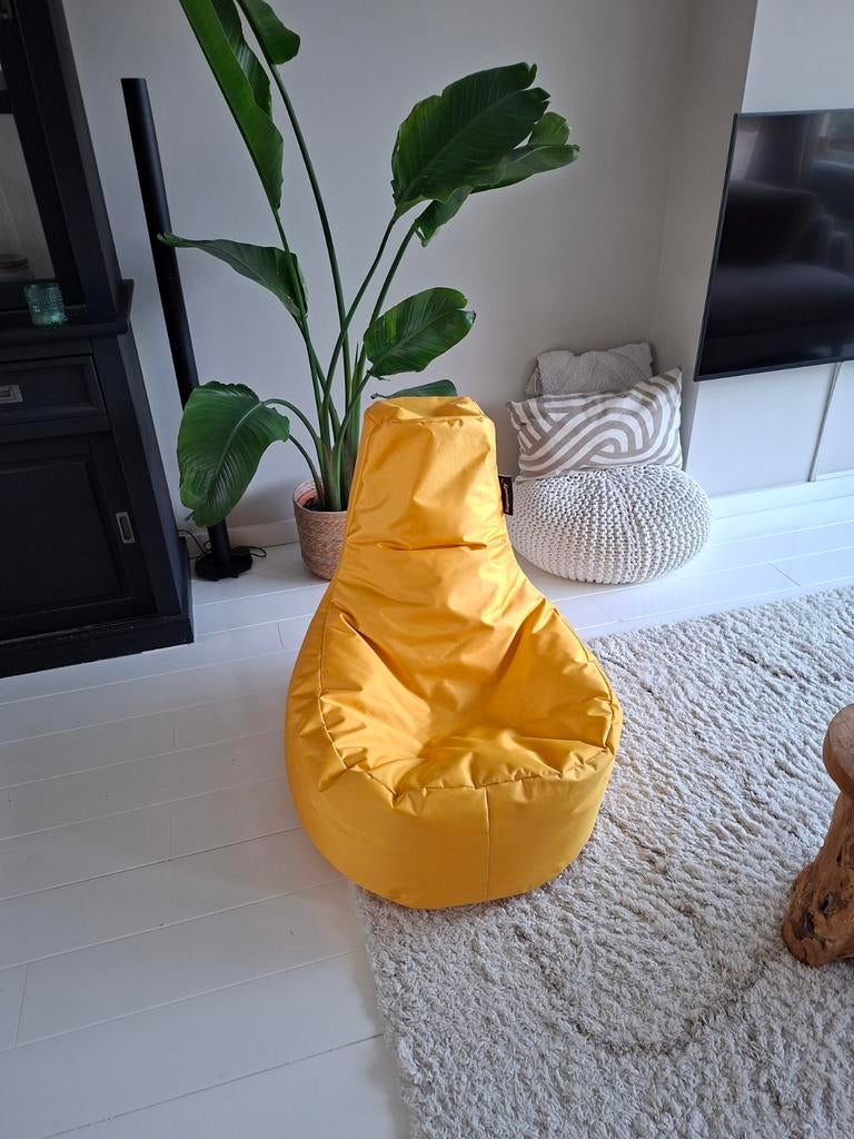 Gele zitzak SugarPufy, Huis en Inrichting, Zitzakken, Ophalen, Geel