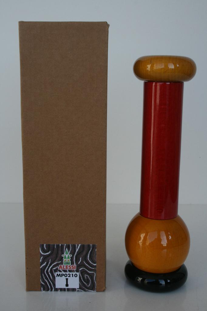 Alessi Twergi pepermolen design Ettore Sottsass  € 80,=, Huis en Inrichting, Ophalen of Verzenden, Nieuw