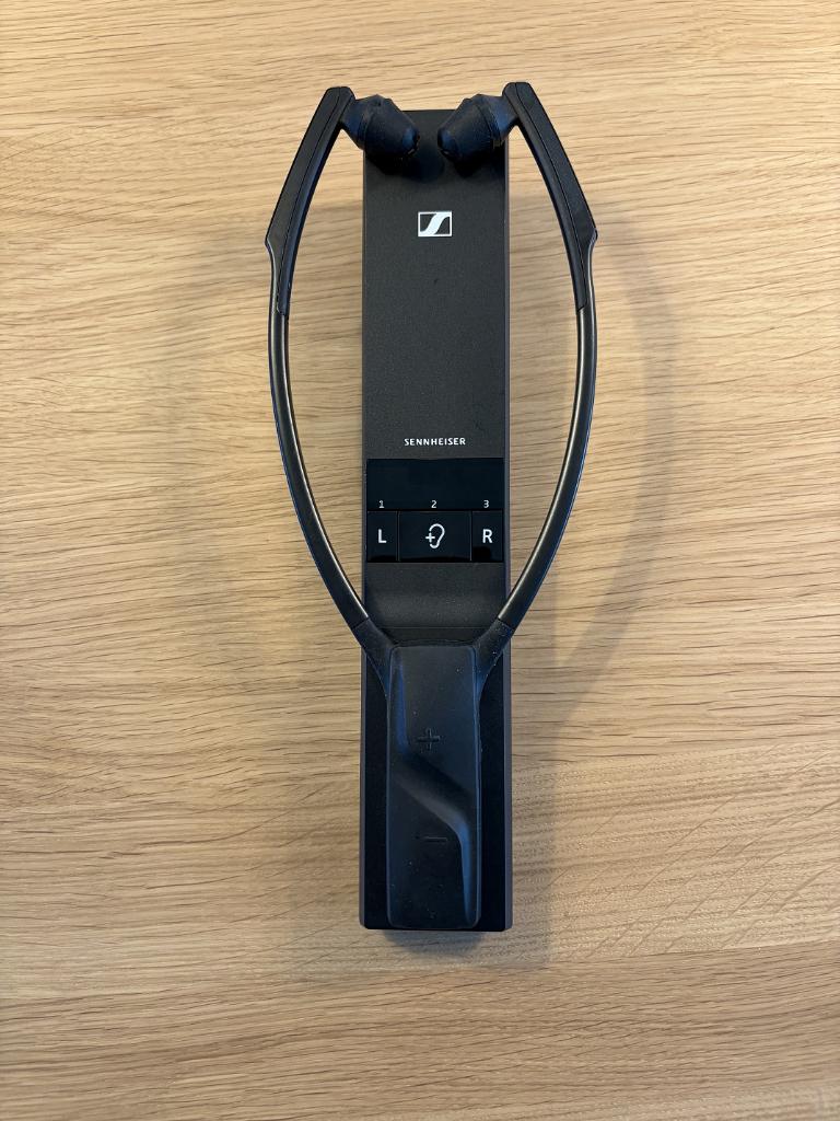 Sennheiser RS-5200 draadloos luistersysteem als nieuw, Sennheiser, Zo goed als nieuw, Draadloos, Op oor (supra aural)