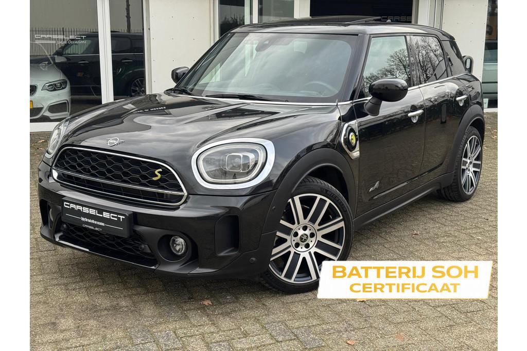 MINI Countryman 2.0 Cooper SE ALL4 Yours Panoramadak Harman/, Automaat, Gebruikt, Zwart, Met garantie (alle)