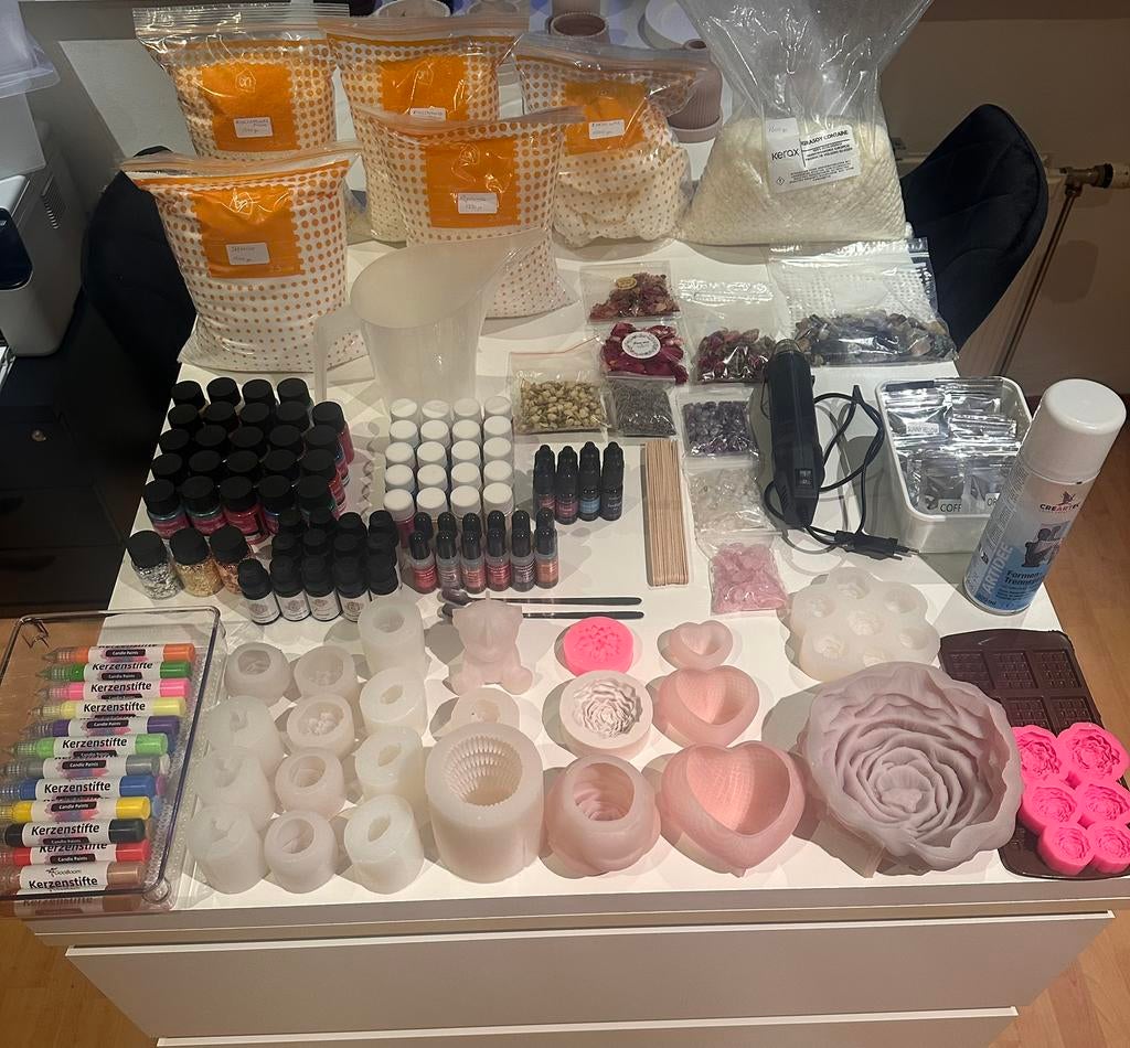 Diverse kaarsen spullen, Ophalen of Verzenden, Zo goed als nieuw