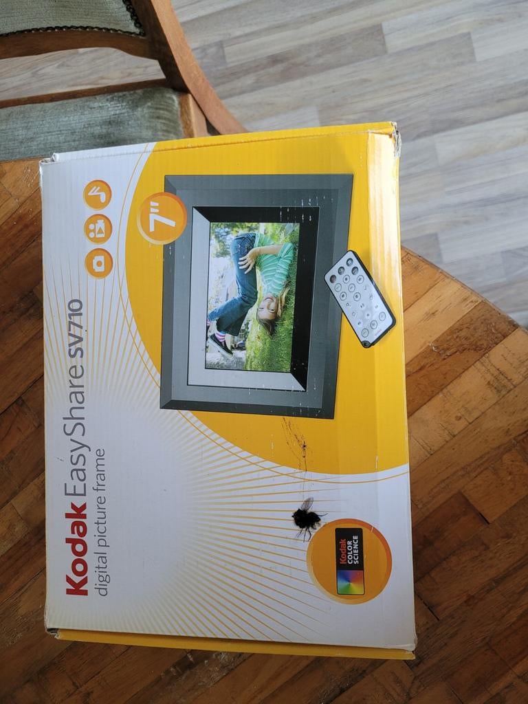 Kodak EasyShare SV710 Digitale Fotolijst 7 inch, Audio, Tv en Foto, Fotografie | Digitale fotolijsten, Afstandsbediening, Nieuw