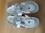 Witte Graceland slippers met 'LOVE' kralen, maat 38, Slippers, Wit, Ophalen of Verzenden, Zo goed als nieuw