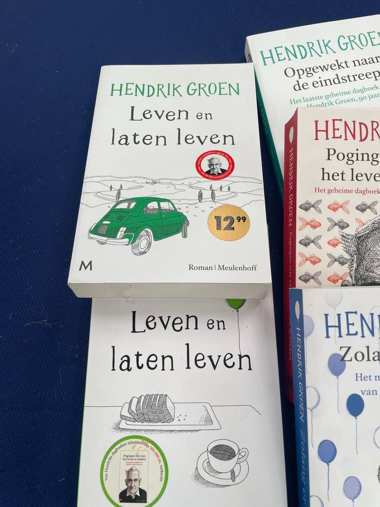 Meerdere boeken van Hendrik Groen, Ophalen of Verzenden, Zo goed als nieuw, Tv-serie