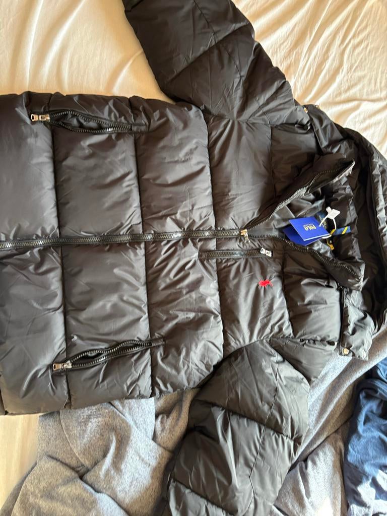 Ralph Lauren puffer jas, Kleding | Heren, Jassen | Winter, Ophalen of Verzenden, Nieuw, Overige maten, Zwart