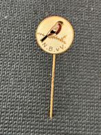 N.B.V.V speldje  - Nederlandse Bond van Vogelliefhebbers, Ophalen of Verzenden, Gebruikt, Stad of Land, Speldje of Pin