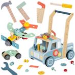 Houten loopwagen speelbank nieuw in doos, Kinderen en Baby's, Ophalen of Verzenden, Nieuw, Overige typen, Met wieltjes