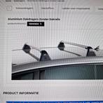 Opel Zafira Tourer dakdragers, Auto diversen, Dakdragers, Ophalen, Zo goed als nieuw