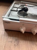 Pelgrim 4-pits gasfornuis met glazen deksel, Ophalen, Nieuw, 4 kookzones, Gas