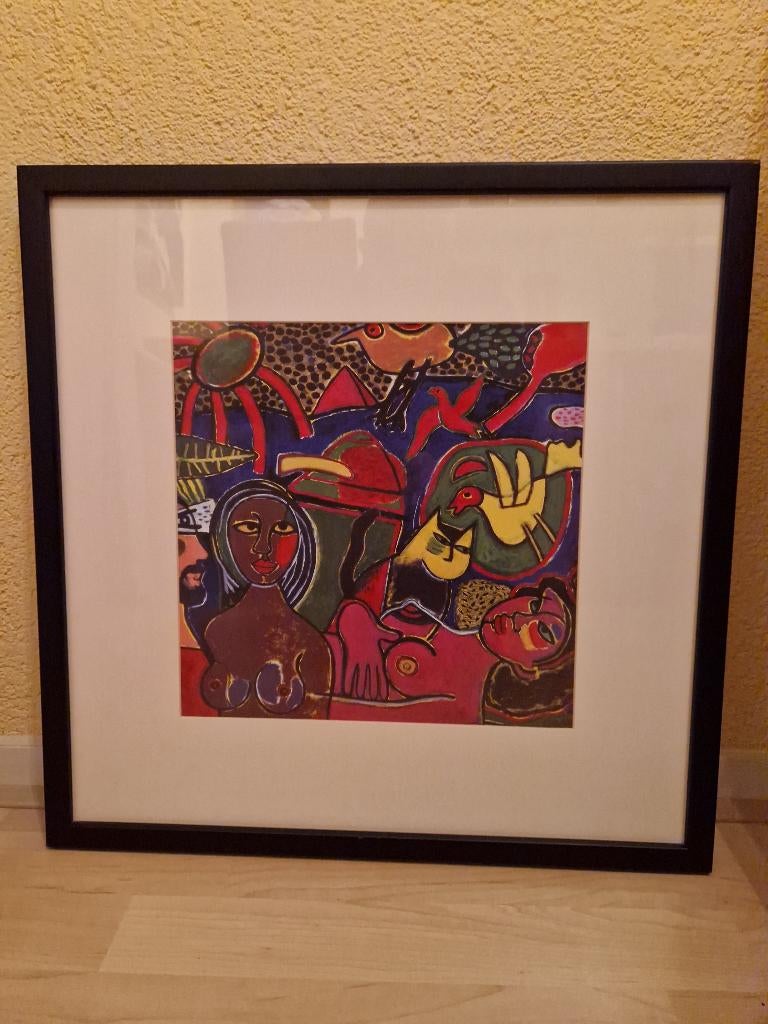 2 kunstwerken Maartje Wijngaarden 50 x 50, Ophalen