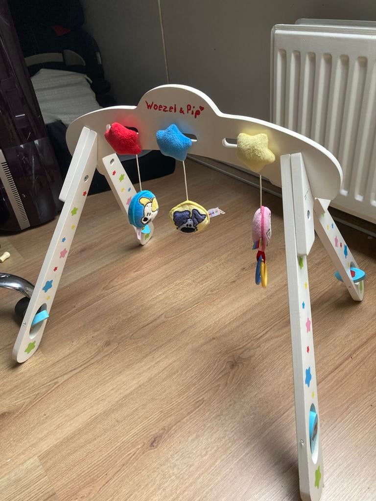 Gratis Baby gym Woezel en Pip, Kinderen en Baby's, Speelgoed | Babyspeelgoed, Ophalen, Gebruikt, Babygym