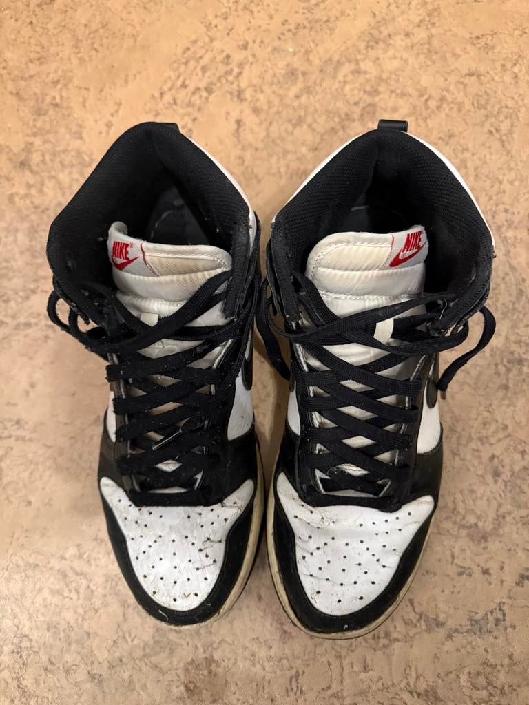 Nike Dunk Panda - Maat 42 - Gebruikte staat, Ophalen of Verzenden, Gedragen, Zwart, Sneakers of Gympen
