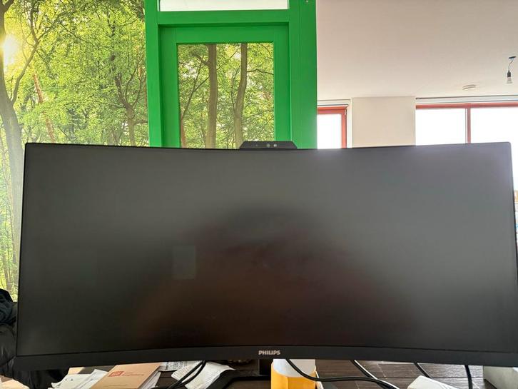 Philips 34E1C3600HE/00 34" Curved Ultrawide Monitor, Computers en Software, Monitoren, Zo goed als nieuw, 61 t/m 100 Hz, HDMI