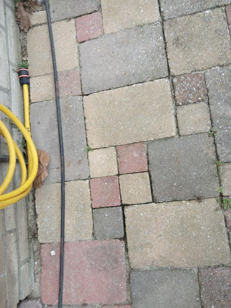 Wildverband dikke tegels ca 32m2 stenen, Ophalen, Gebruikt, 10 m² of meer, Beton