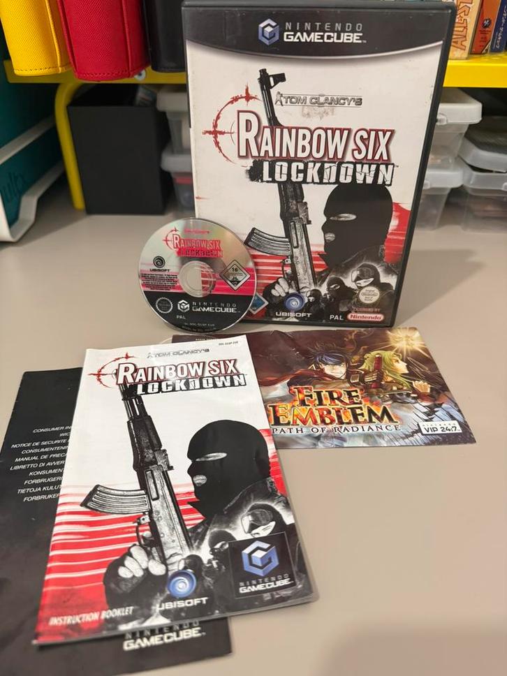 Rainbow Six Lockdown Nintendo Gamecube, Spelcomputers en Games, Games | Nintendo GameCube, Zo goed als nieuw, 1 speler, Vanaf 3 jaar