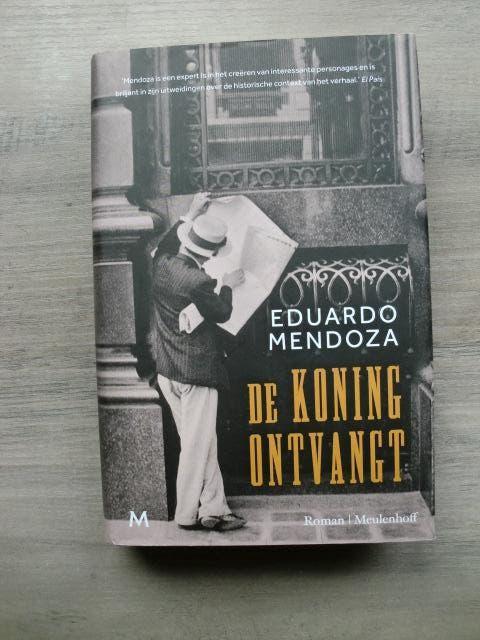 Eduardo Mendoza - De koning ontvangt (Hardcover met s.o.), Ophalen of Verzenden, Zo goed als nieuw, Europa overig