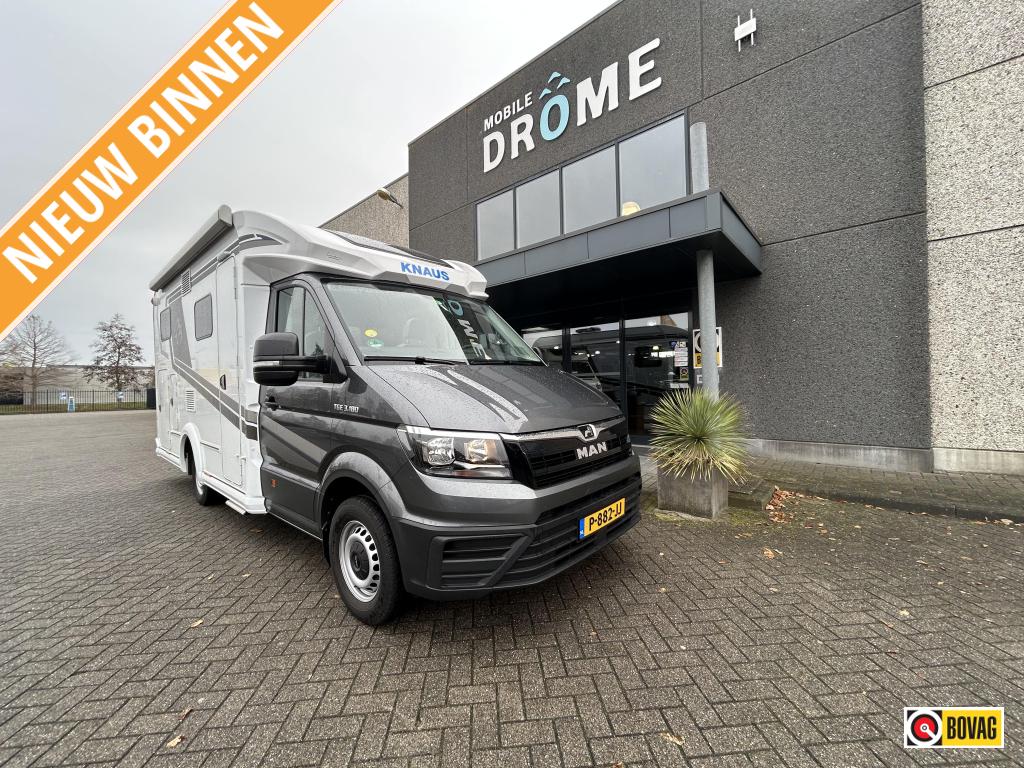 Zeer complete Knaus van Ti plus met 177PK automaat en E&, Caravans en Kamperen, Campers, Automaat, Chemisch toilet, Ringverwarming