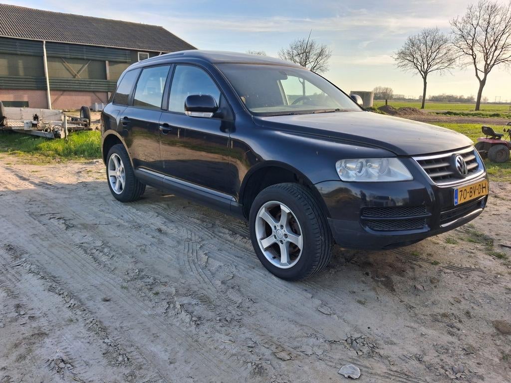 Volkswagen Touareg 2.5 TDI 128KW VAN 4MOTION AUT 2005, Auto's, Automaat, 2255 kg, Volkswagen, Origineel Nederlands