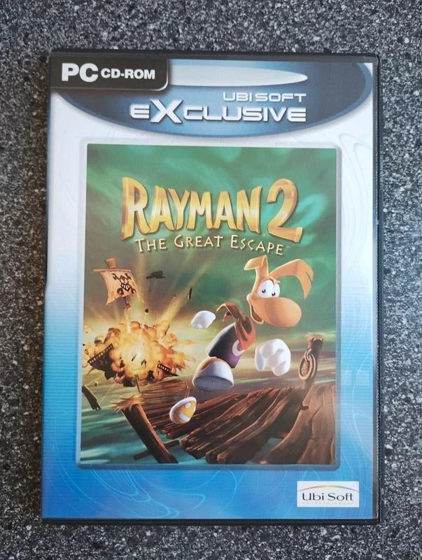Rayman 2, Verzenden, 1 speler, Zo goed als nieuw, Vanaf 3 jaar