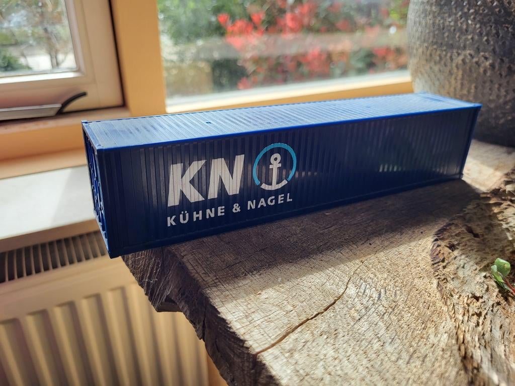 LionToys 30Ft Container Kuhne&Nagel, Ophalen of Verzenden, Gebruikt, Bus of Vrachtwagen, Lion Toys
