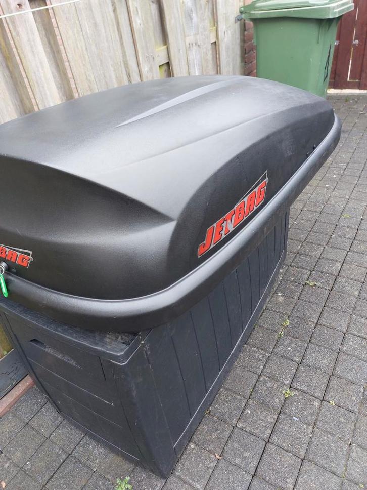 Jetbag dakkoffer opbergbox - Ideaal voor extra ruimte, Auto diversen, Dakkoffers, Gebruikt, Ophalen of Verzenden