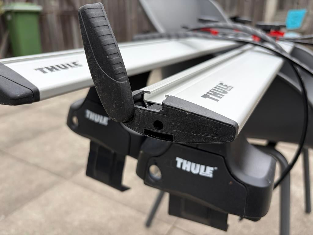 Thule dakdragers Wingbar Evo golf 7 vanaf 2012, Auto diversen, Dakdragers, Ophalen, Gebruikt