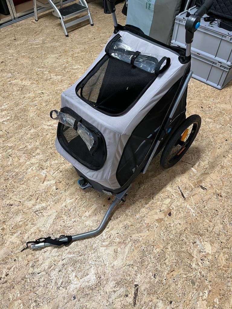 Trixie hondenfietskar, Fietsen en Brommers, Fietsaccessoires | Aanhangers en Karren, Minder dan 20 kg, Opvouwbaar, Ophalen of Verzenden