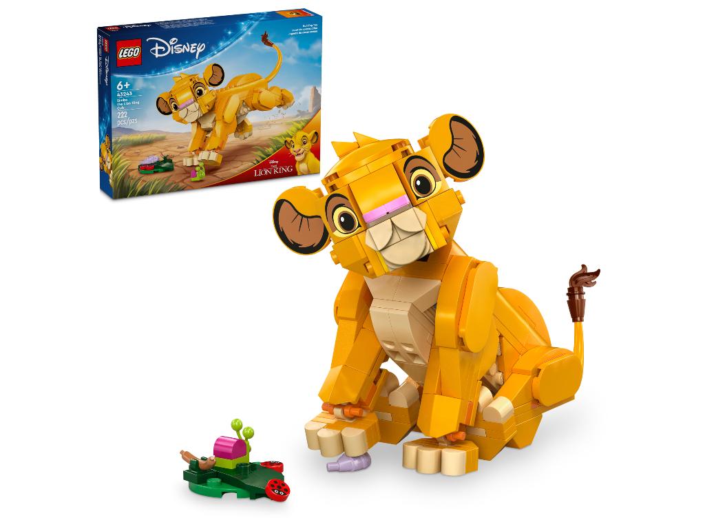 Lego Disney 43243 Simba de Leeuwenkoning als welp, Ophalen of Verzenden, Nieuw, Complete set, Lego
