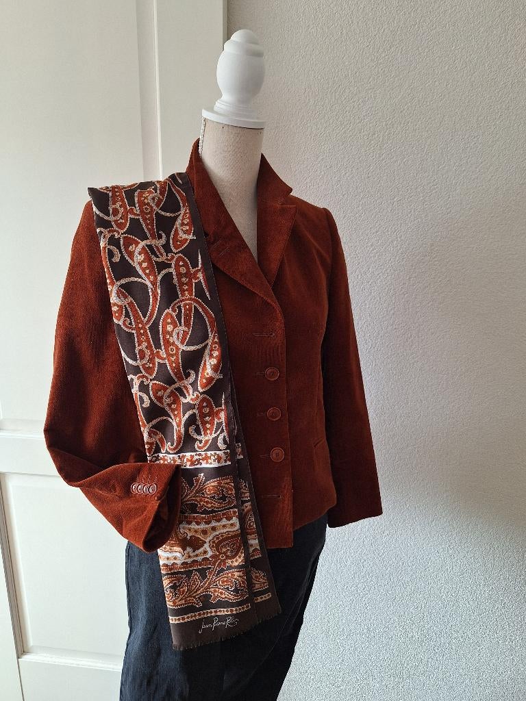 Bazer / Colbertjasje in kastanje bruin, Bruin, Ophalen of Verzenden, Zo goed als nieuw, Jasje