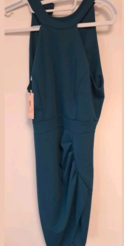 Nieuwe WAL G. zomerjurk maat 42/44 (L) - Donkergroen