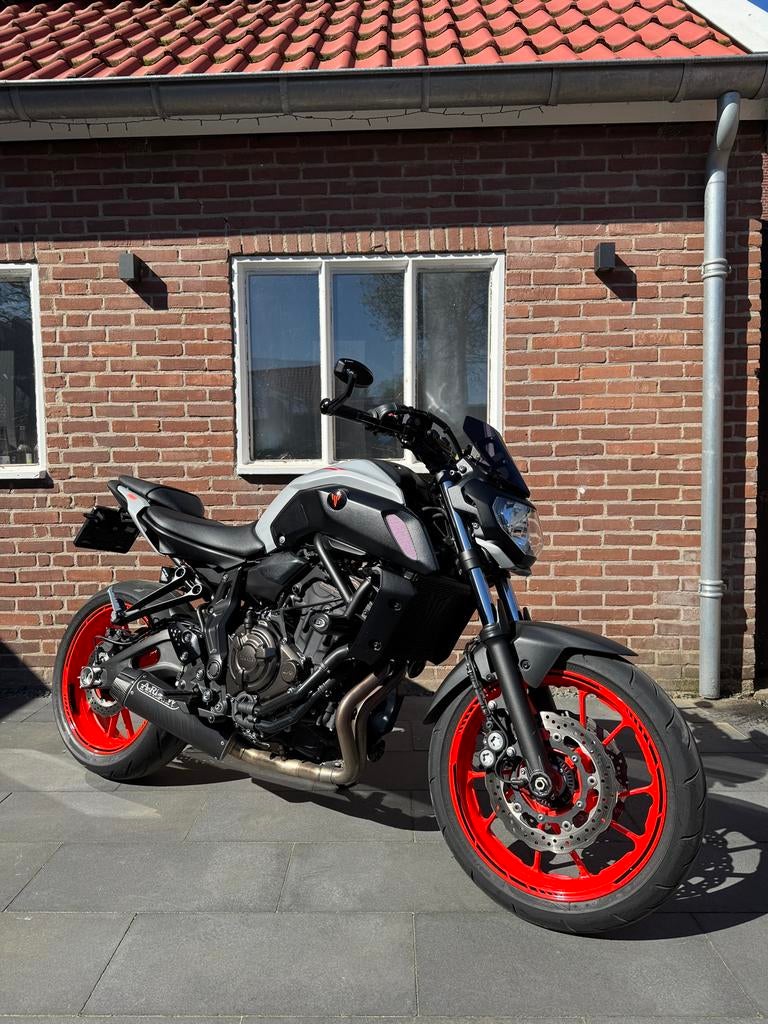 Yamaha MT-07 ice fluo, Motoren, Motoren | Yamaha, Particulier, Naked bike, meer dan 35 kW, 2 cilinders, Motorrijbewijs A, ABS