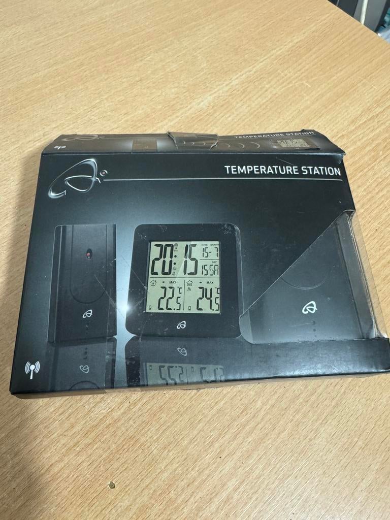 Weerstation Auriol + Buitensensor ( Nieuw in doos ), Audio, Tv en Foto, Weerstations en Barometers, Ophalen of Verzenden, Nieuw