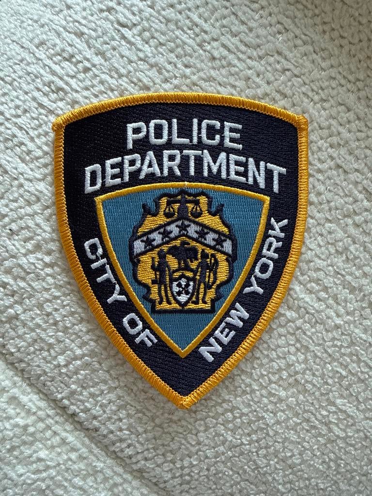 Originele NYPD patch / embleem - New York Police Department, Ophalen of Verzenden, Overige soorten, Amerika, Overige typen