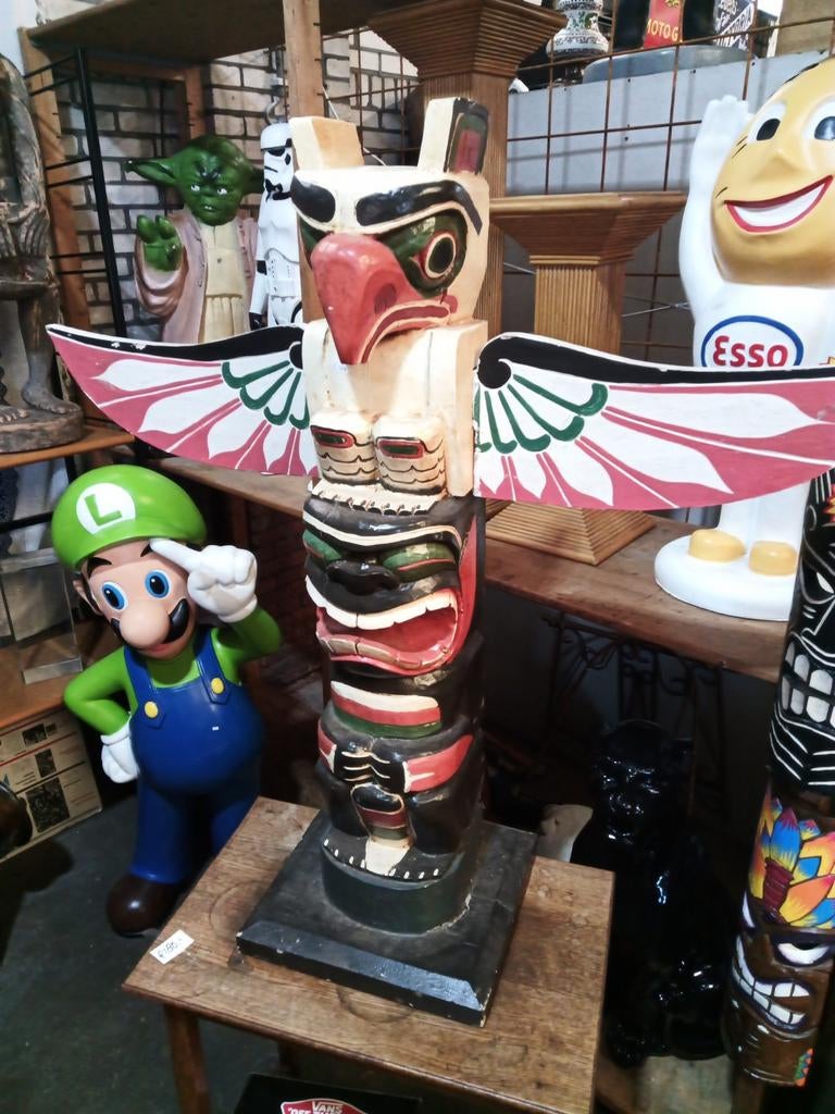 Nieuwe Totempaal - Decoratieve Blikvanger, Ophalen of Verzenden