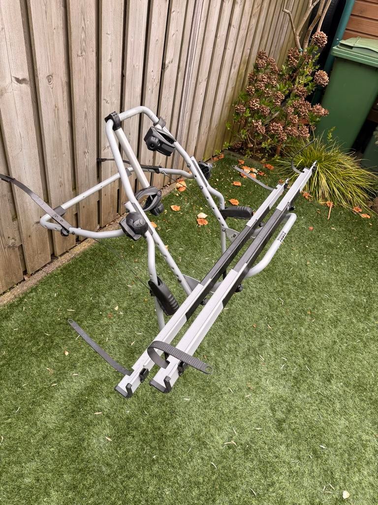 Thule fietsendrager - achterklepdrager, Auto diversen, Fietsendragers, Ophalen, 2 fietsen, Gebruikt, Achterklepdrager