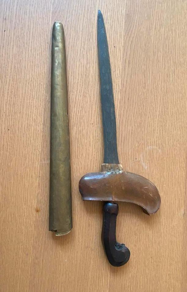 Antieke Keris met Schede - Indonesisch Ritueel Zwaard, Ophalen